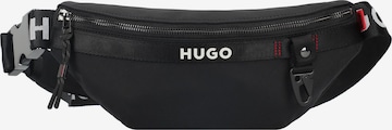 HUGO Gürteltasche 'Dusky ' in Schwarz: Vorderseite