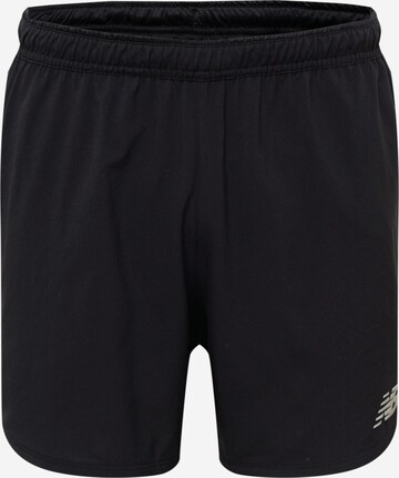 new balance Regular Sportshorts 'Impact Run' in Schwarz: predná strana