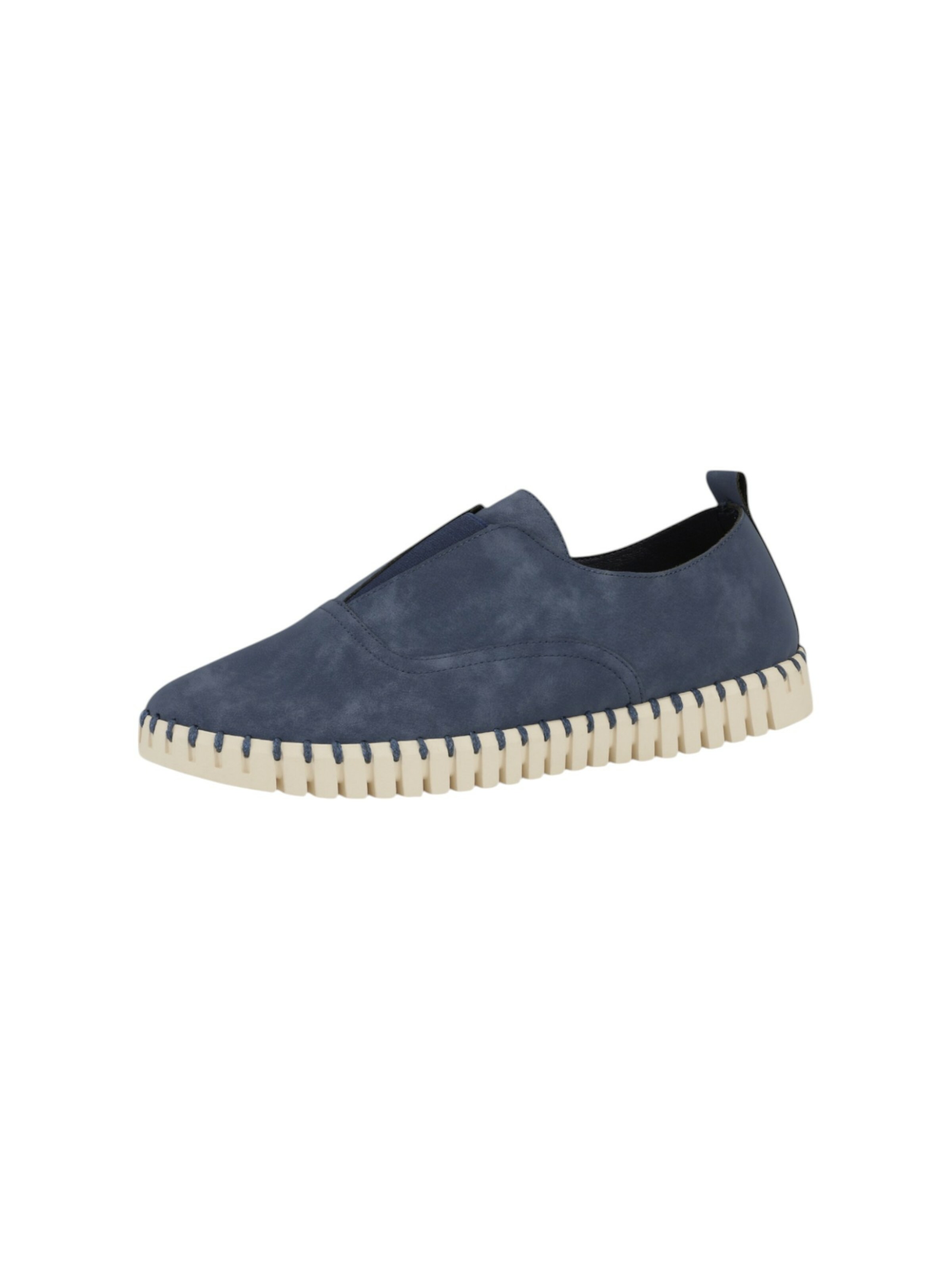 ILSE JACOBSEN Slipper 'Tulip144' in Blau: Vorderseite