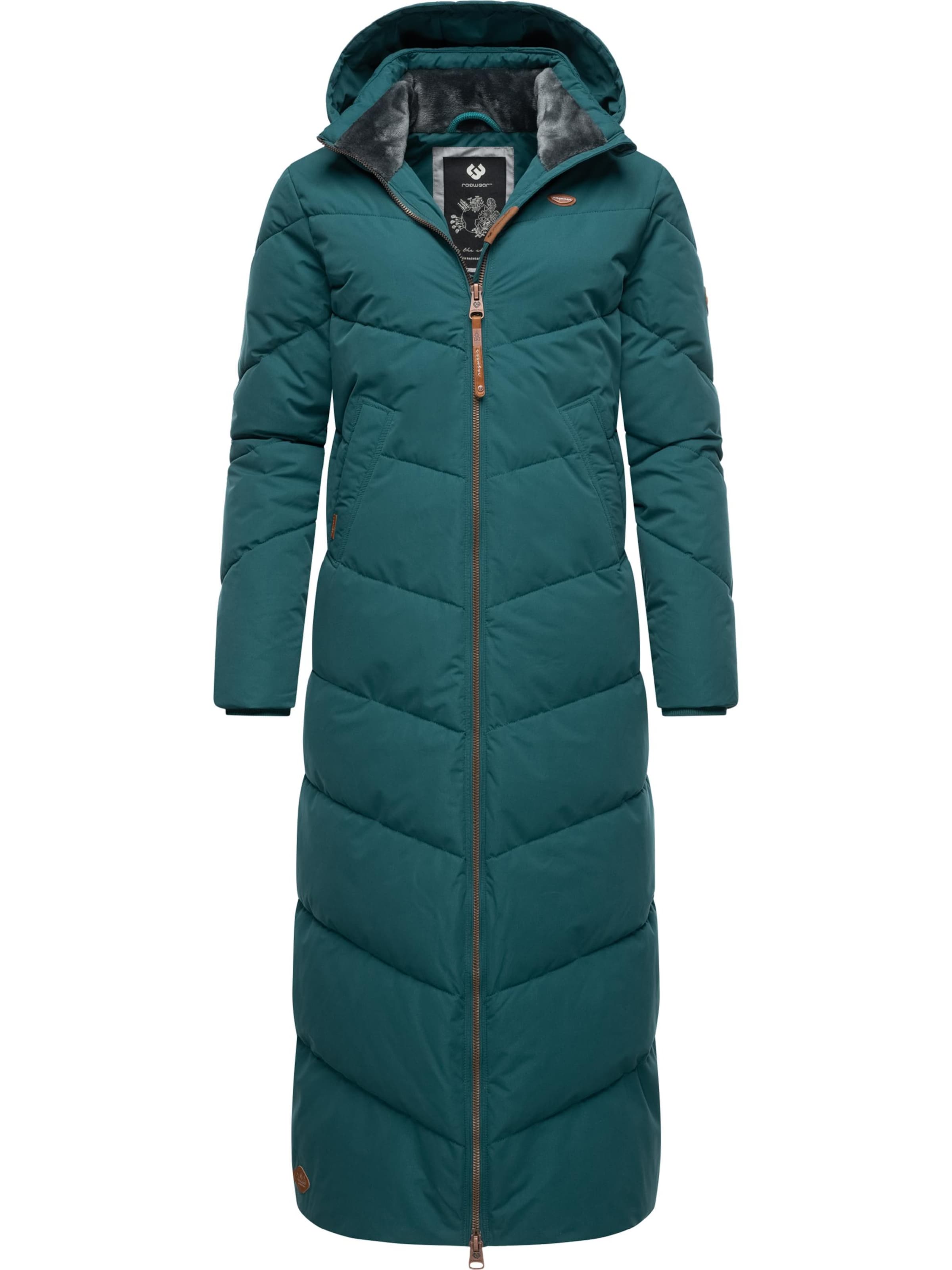 Ragwear Λειτουργικό παλτό 'Rebelka' σε πράσινο: μπροστά