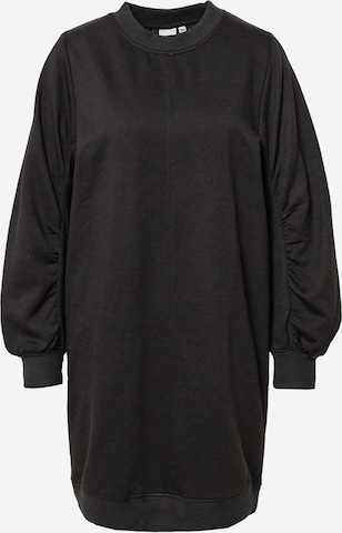 ICHI Obleka | črna barva: sprednja stran