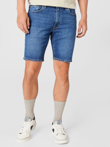 LEVI'S ® Slimfit Shorts '412™ Slim' in Blau: predná strana