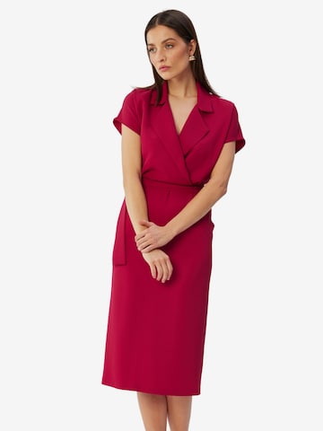 Stylove Dress in Red: front