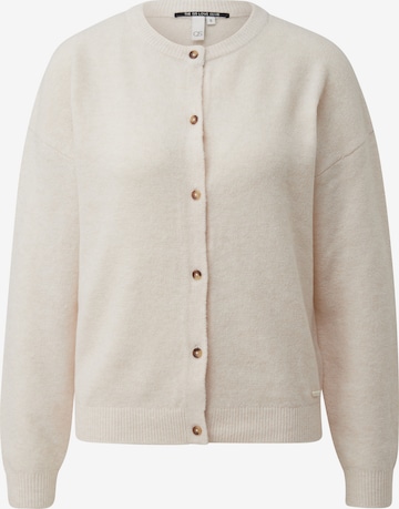 Cardigan QS en beige : devant