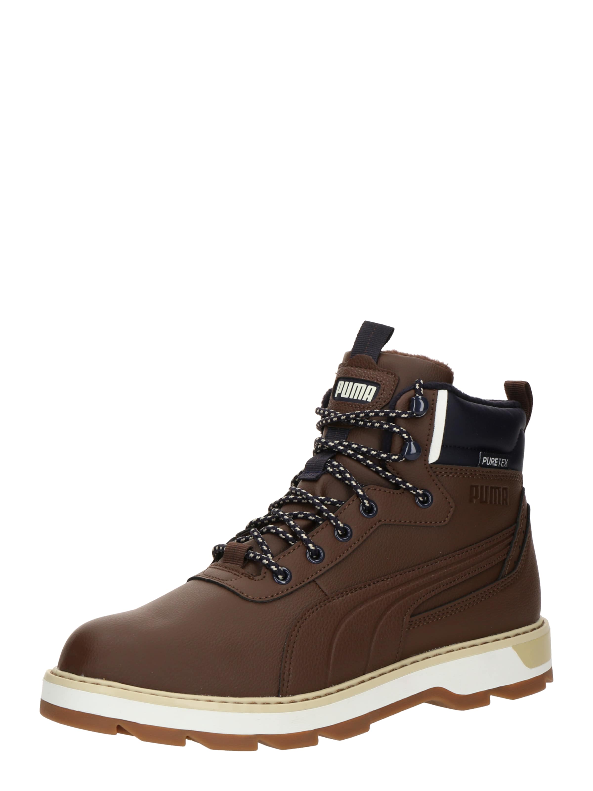 Boots stringati 'Desierto v3 Puretex' di PUMA in marrone: frontale