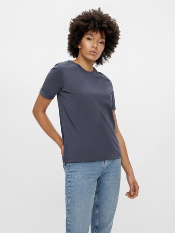 T-shirt 'Ria' PIECES en bleu : devant