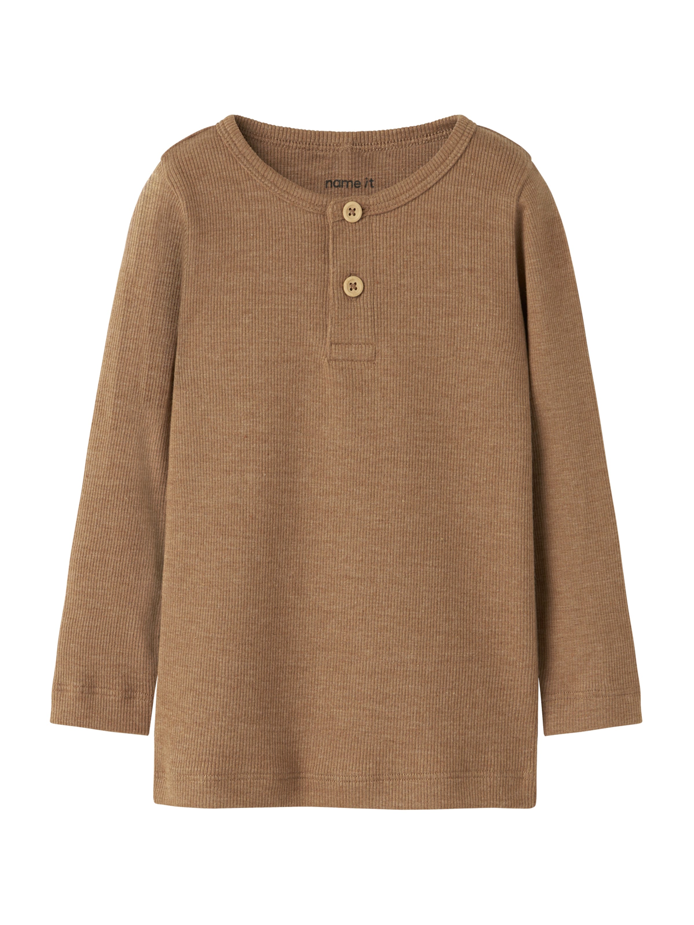 NAME IT Paita 'NMMKAB' värissä ruskea: etupuoli