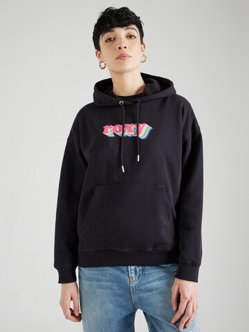 ROXY Sweatshirt 'THATS RAD' in Black: front
