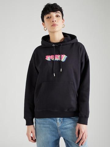 ROXY Sweatshirt 'THATS RAD' in Zwart: voorkant