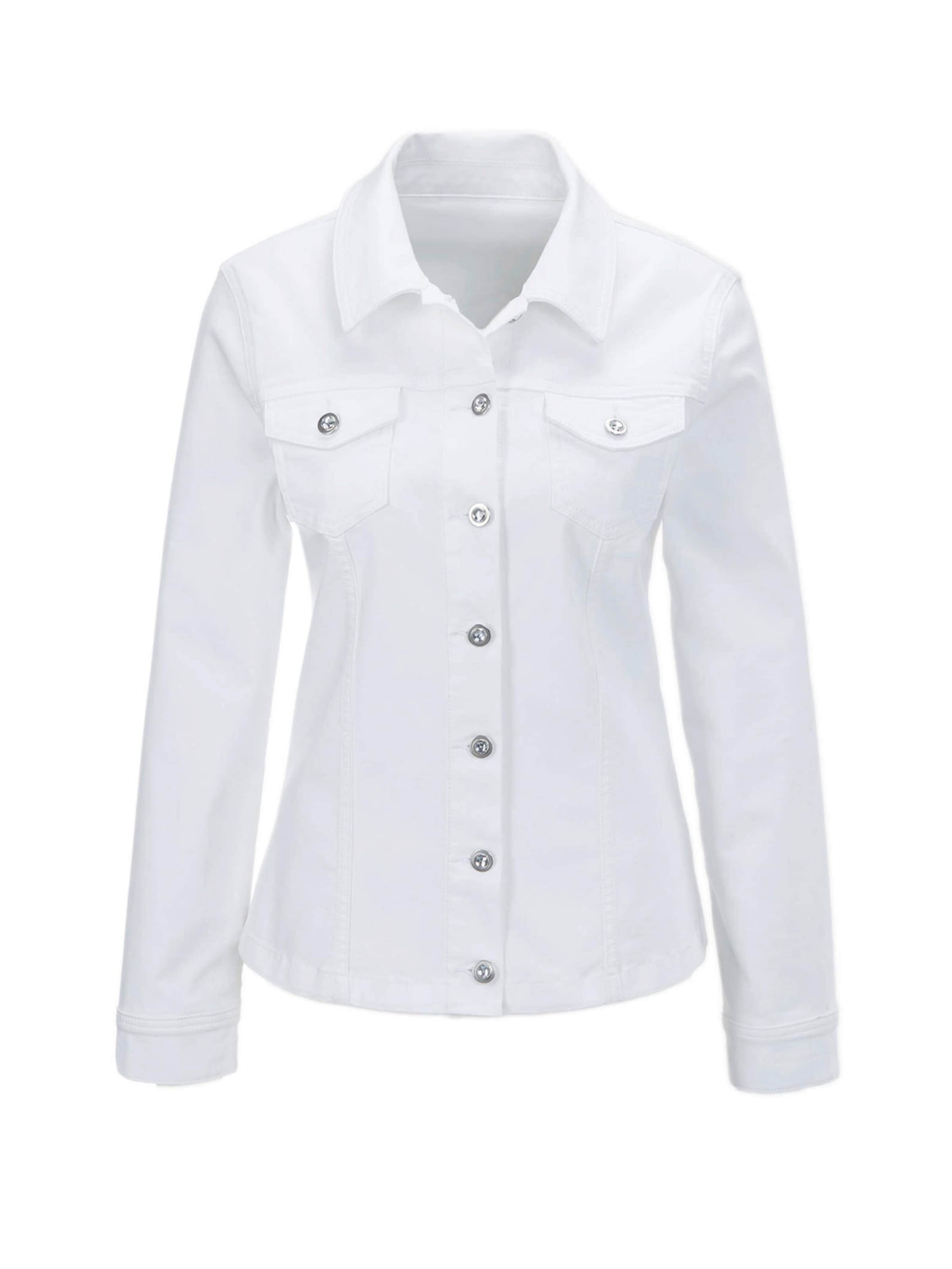 Goldner Tussenjas in Wit: voorkant