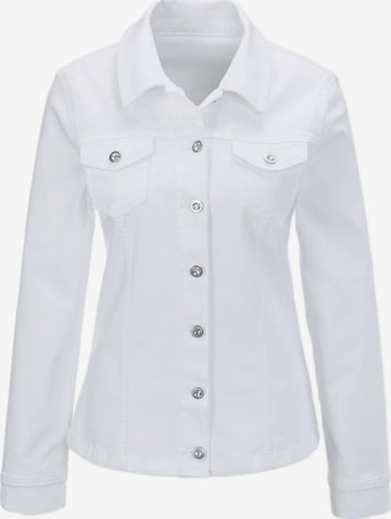 Goldner Between-season jacket in White: front