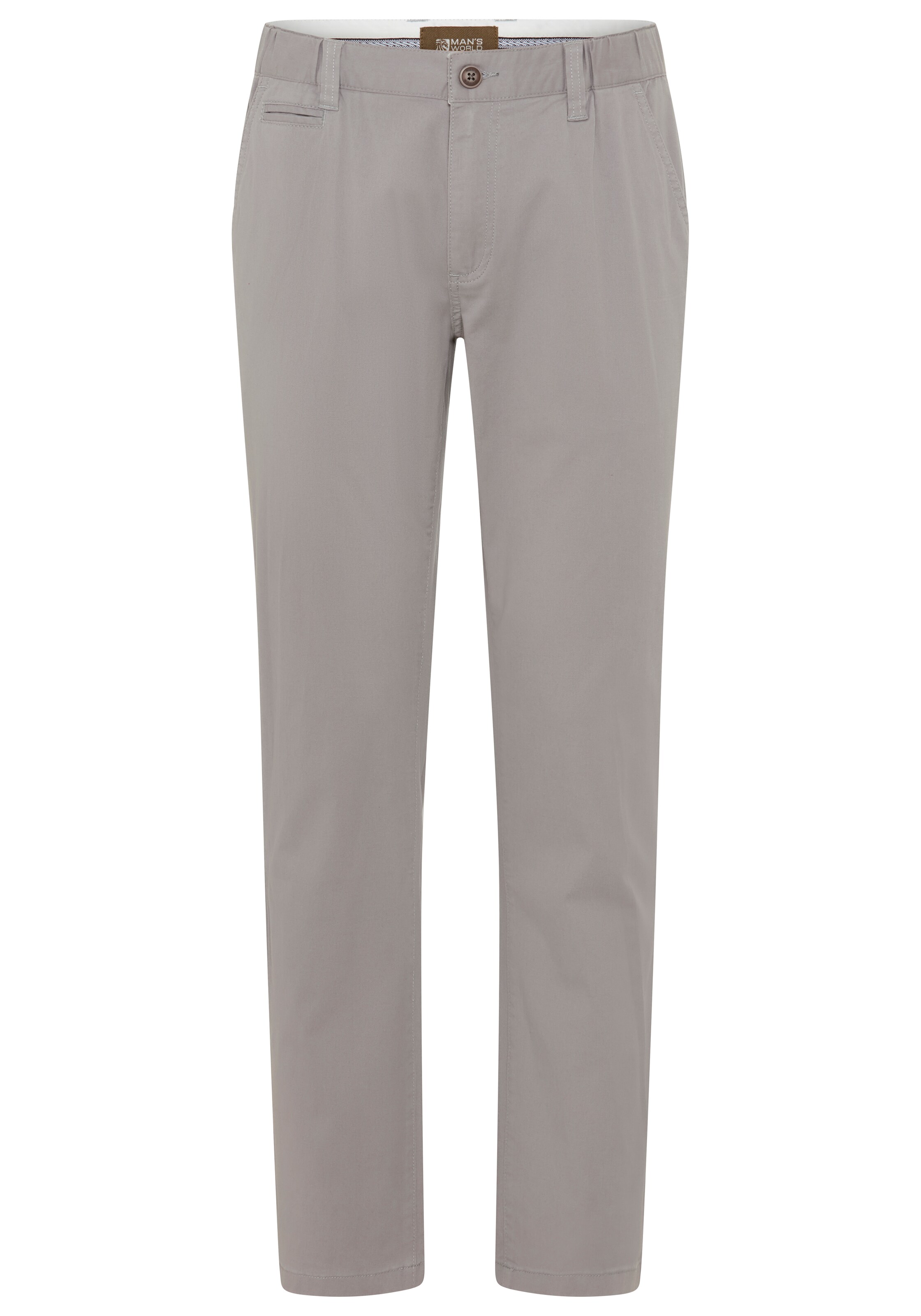 Man's World Pants in Grey: front