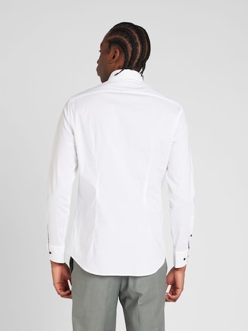 TOMMY HILFIGER - Ajuste estrecho Camisa de negocios en blanco