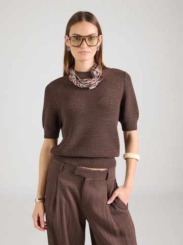 Pull-over 'SANIDY 10' DRYKORN en marron : devant