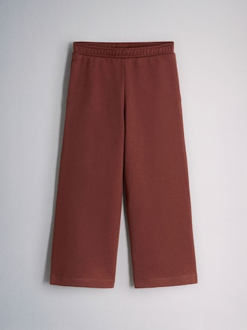 The Set Wide Leg Hose in Beige