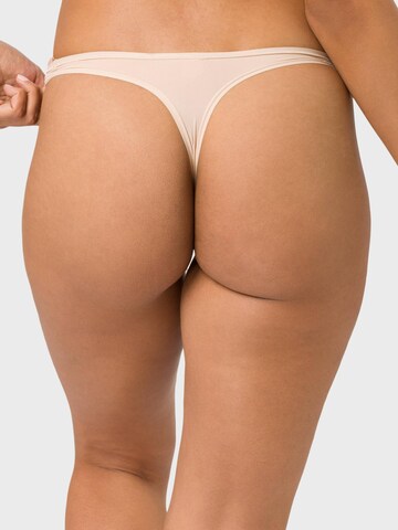 BeeDees String 'Hüftstring Stepy Soft String (5-er Pack) tief geschnitten'‌‌‌‌‌‌‌‌‌ in Beige