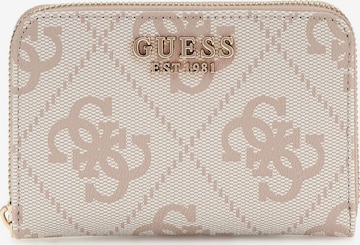 GUESS Wallet 'Eliette' in Beige: front