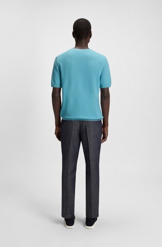 BOSS Sweater ' Ianni ' in Blue