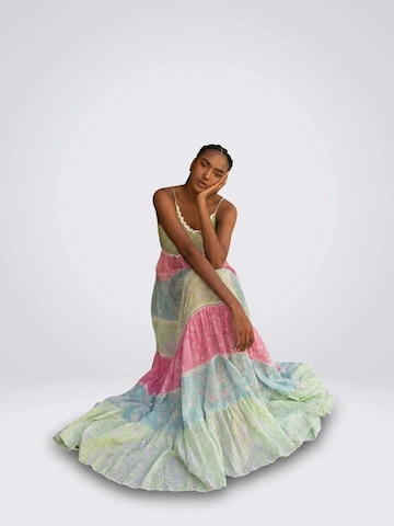 Abito 'Robe Longue Sandra' di Miss June in colori misti