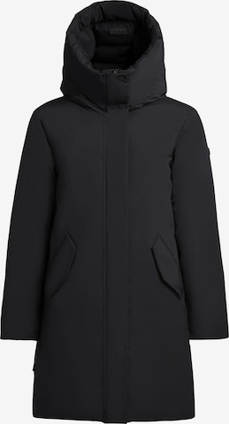 Manteau d’hiver 'Protea' khujo en noir : devant