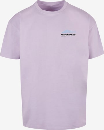 T-shirt 'Wave V.1' MJ Gonzales en violet : devant