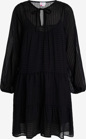 Robe IZIA en noir : devant