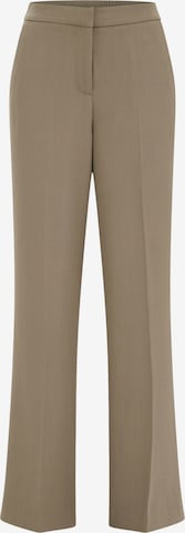 WE FashionWide Leg/ Široke nogavice Hlače na crtu - siva boja: prednji dio