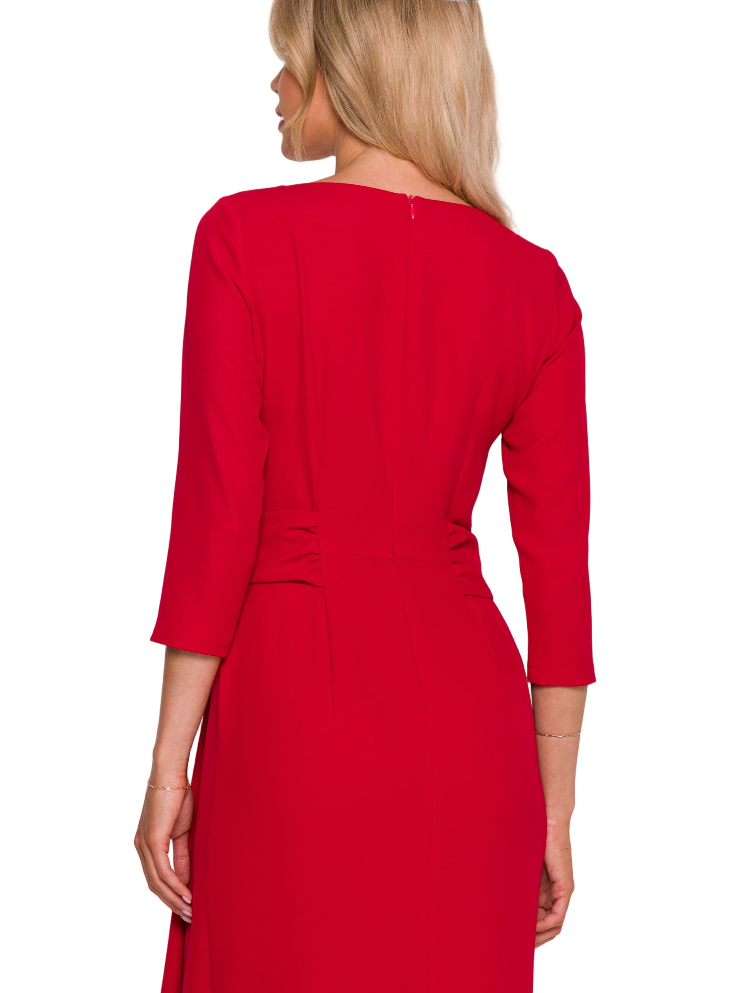 Rochie 'Sukienka z falbaną' de la Stylove pe roșu