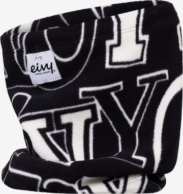 Eivy Neckwarmer mit elastischen Kordelstopper in Schwarz: Vorderseite