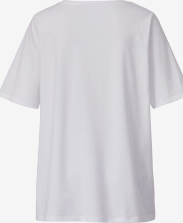 Sara Lindholm T-Shirt in Weiß