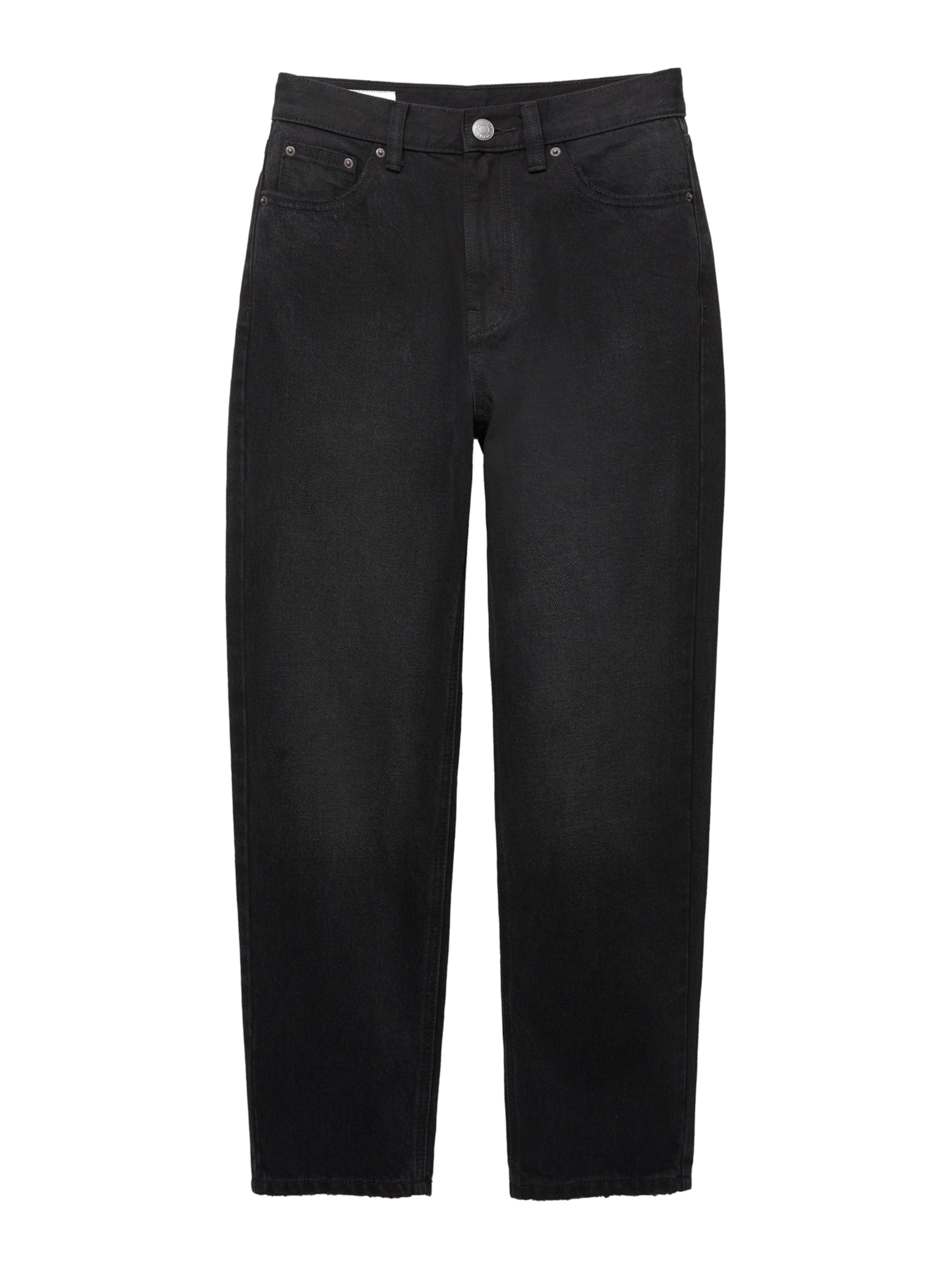 Pull&Bear regular Jeans i sort: forside