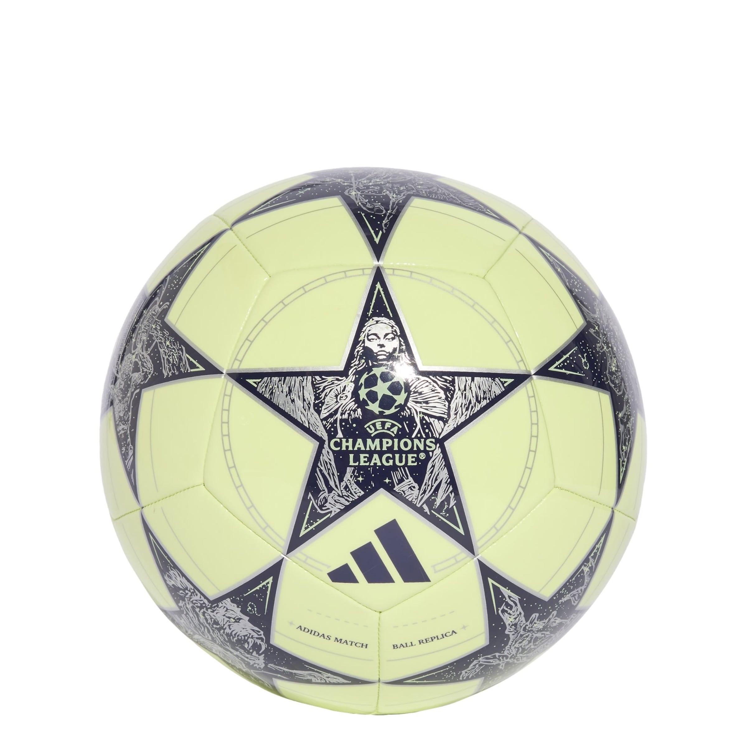 Pallone 'UCL Real Madrid Club' ADIDAS PERFORMANCE di colore verde chiaro / nero, Visualizzazione prodotti