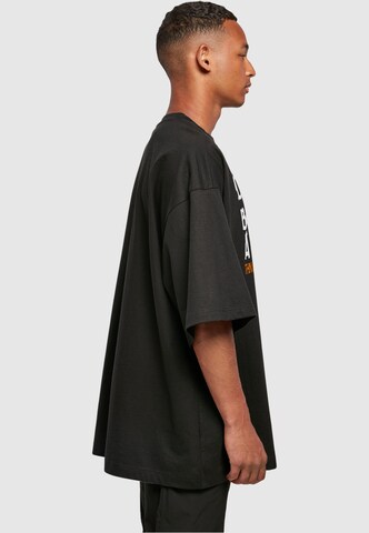 Merchcode Shirt 'Thin Lizzy - Dont Believe A Word Fox' in Black