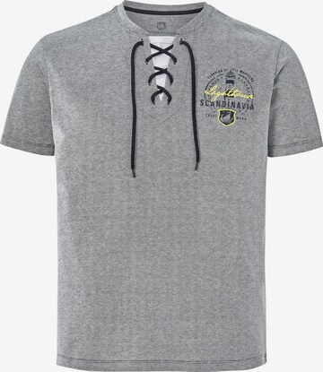 T-Shirt 'Ewald' Jan Vanderstorm en gris : devant