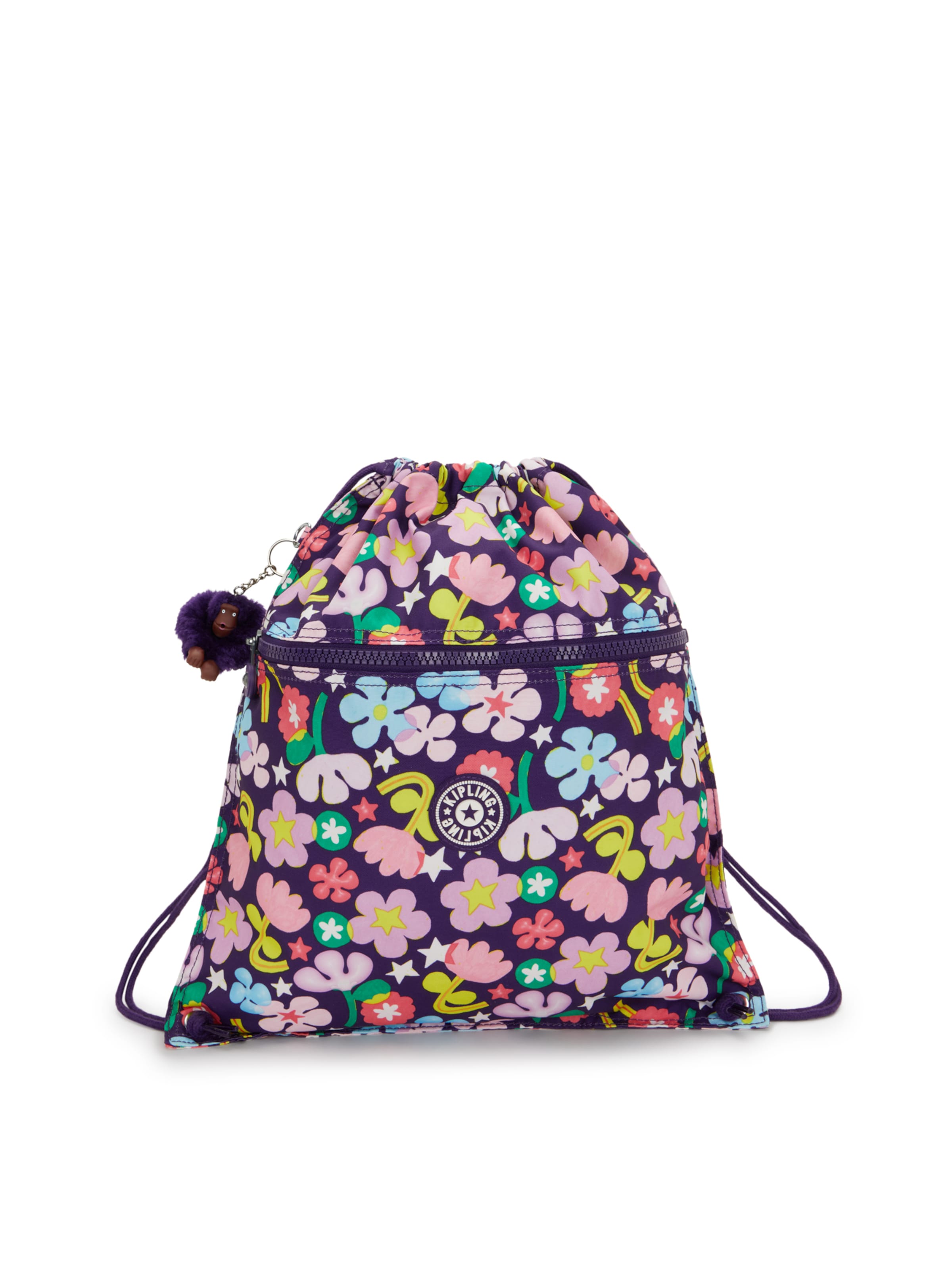 KIPLING Turnbeutel 'Supertaboo' in Lila: Vorderseite