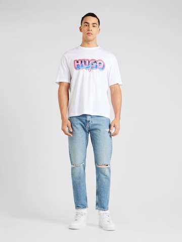 HUGO Blue Bluser & t-shirts 'Nillumi' i hvid