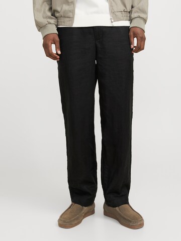 Loosefit Pantaloni chino 'JPSTKarl JJLawrence' di JACK & JONES in nero: frontale