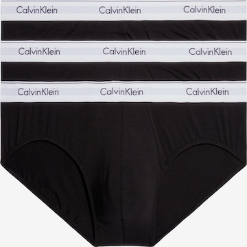 Slip de la Calvin Klein Underwear pe negru: față