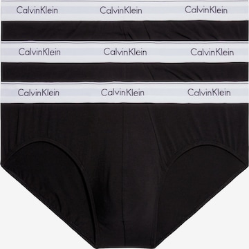 Slip Calvin Klein Underwear en noir : devant