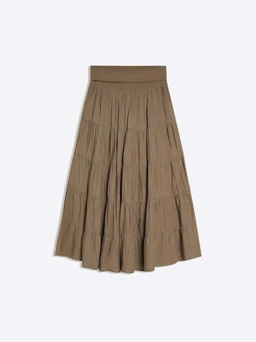 Bershka Sukňa - Béžová