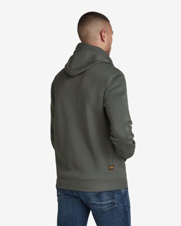 G-Star RAW - Ajuste regular Sudadera con cremallera en gris