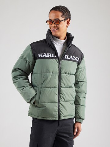 Veste d’hiver Karl Kani en vert : devant