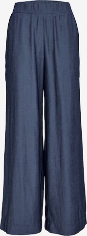 Wide Leg Pantalon 'Bea' Peppercorn en bleu : devant