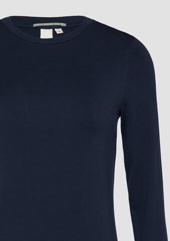 QS Shirt in Blau