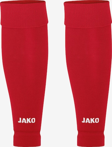JAKO Stutzen in Rot: Vorderseite