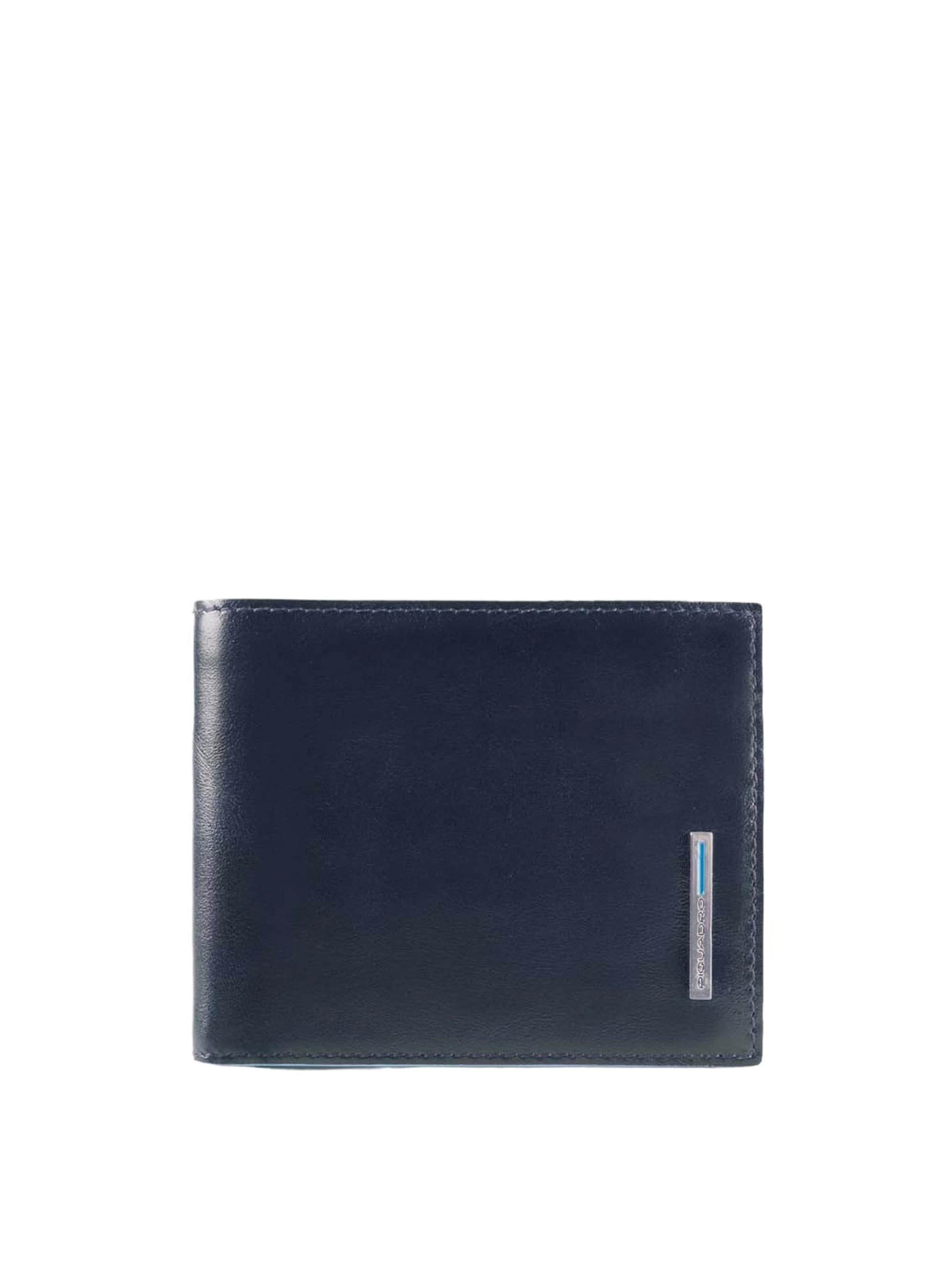 Piquadro - Cartera en azul: frente