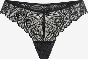 String Erlich Textil en noir : devant