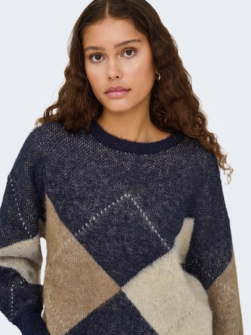 ONLY Sweter 'ONLNOEME' w kolorze niebieski