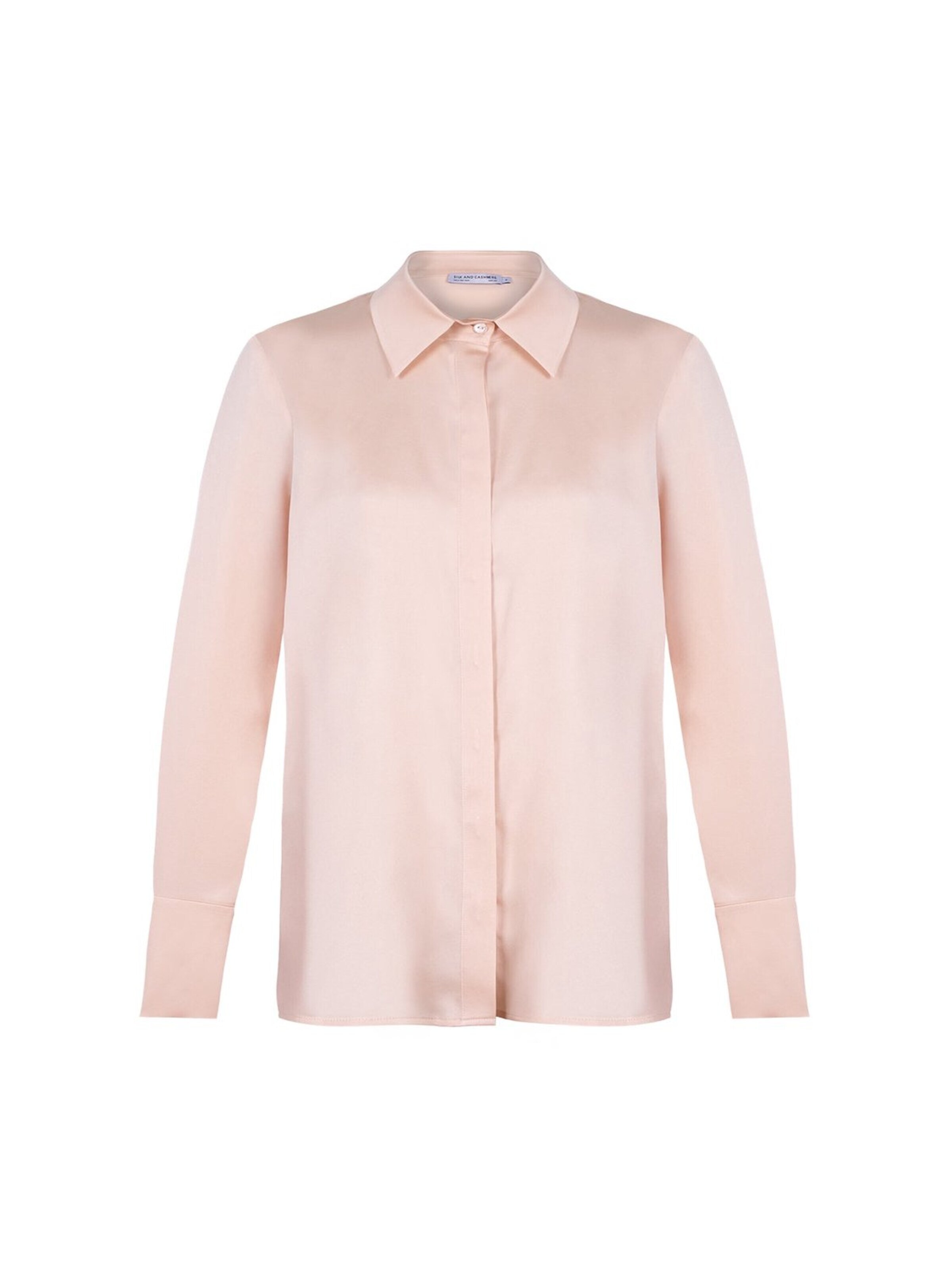SILK & CASHMERE Shirt in Roze