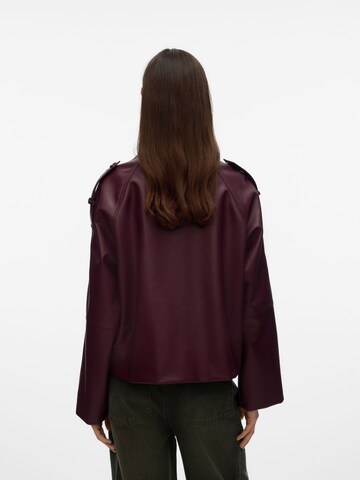 Veste d’hiver VERO MODA en rouge